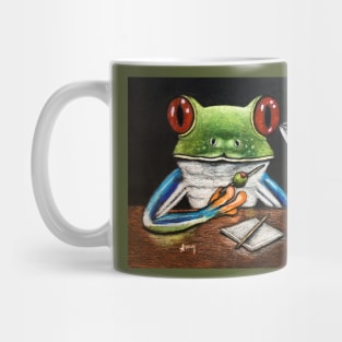 "Martini Frog" - Frogs After Five collection Mug